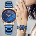 Rose Gold Watches For Women Quartz Wristwatches Ladies Top Brand Bracelet Clock NAVIFORCE 5008 Watch